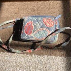 Vera Bradley Nomadic Floral Print Crossbody Wallet